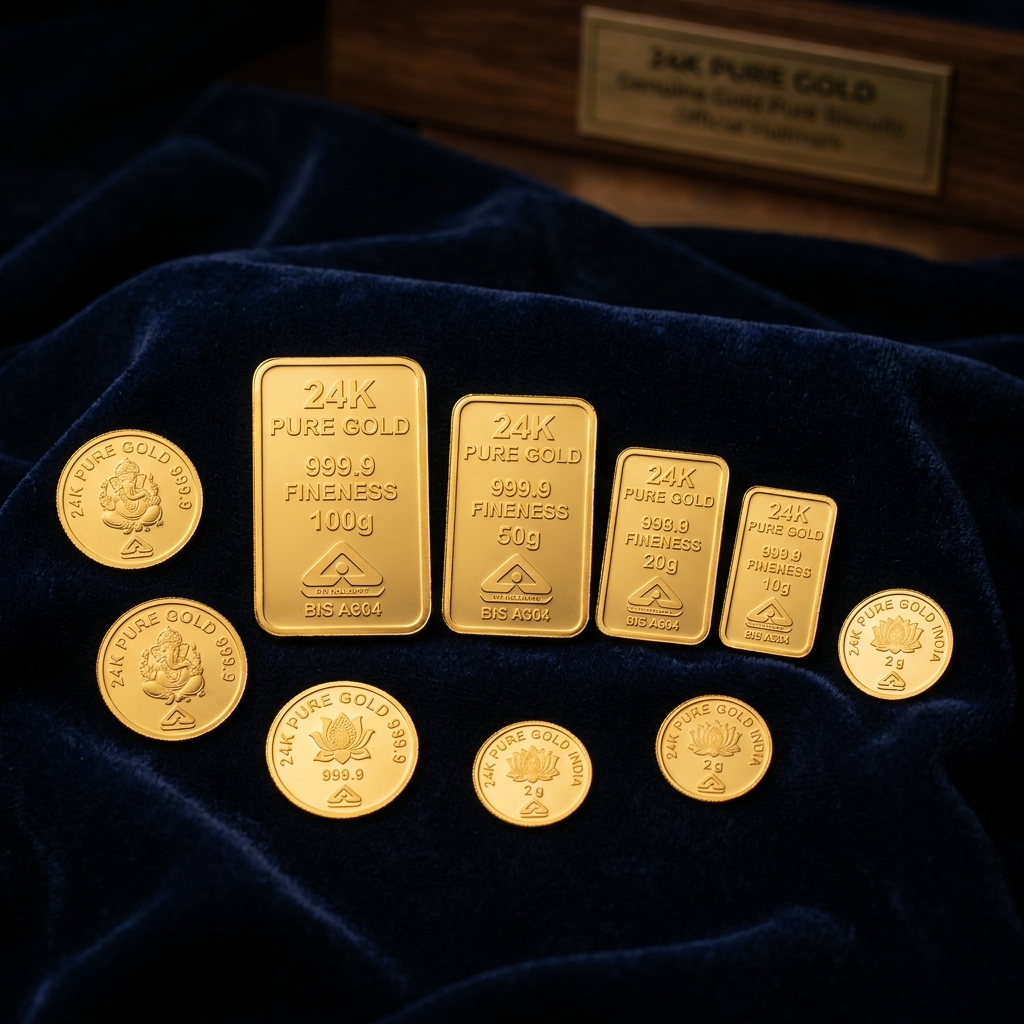 24K Gold Jewellery & Coins